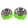 Stainless steel dog bowl, dog supplies rice bowl, pet dog food bowl, cat and dog bowl Application Scenario